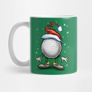 Golf Christmas Mug